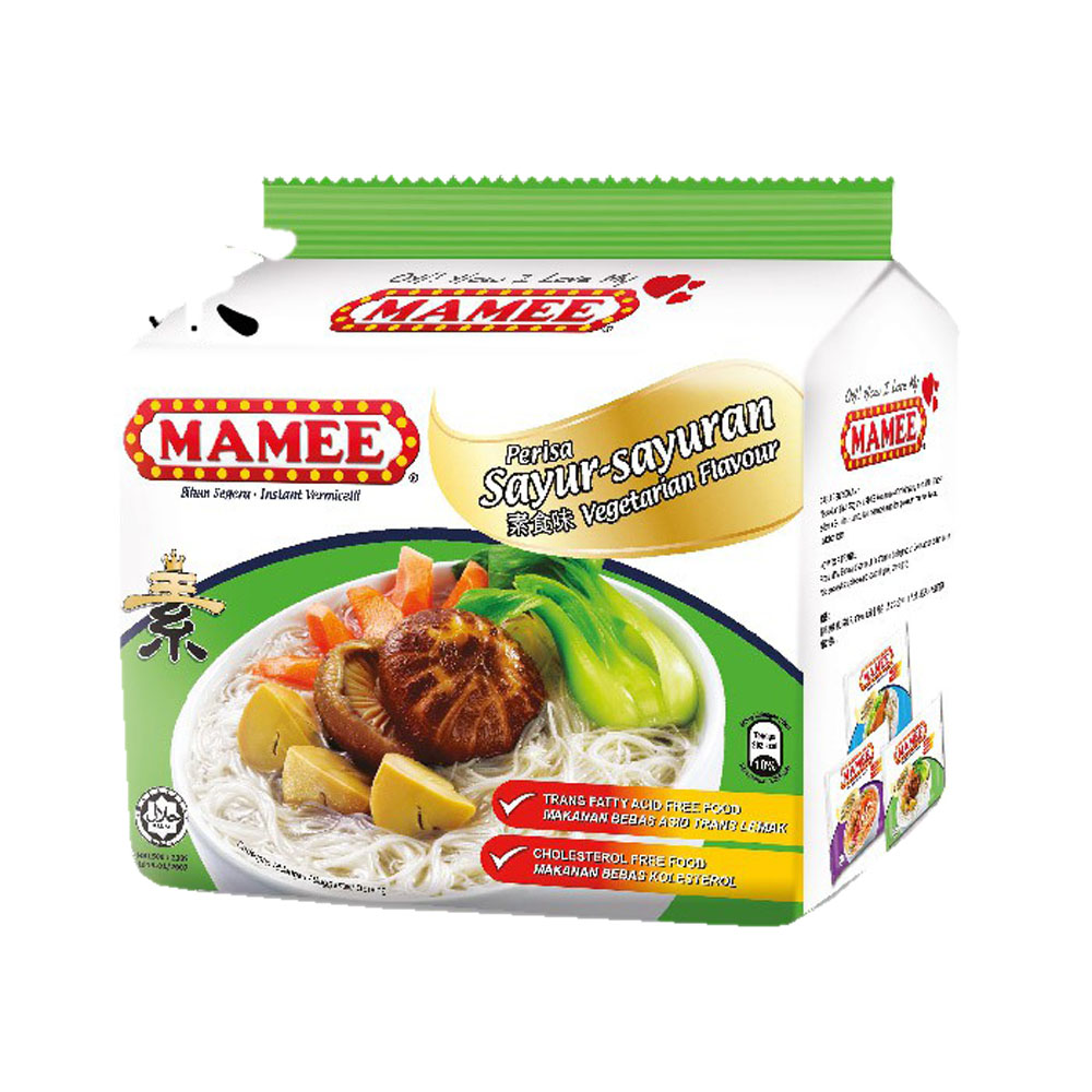 Mamee Bihun Vegetarian 8 x 5 pcs x 58g